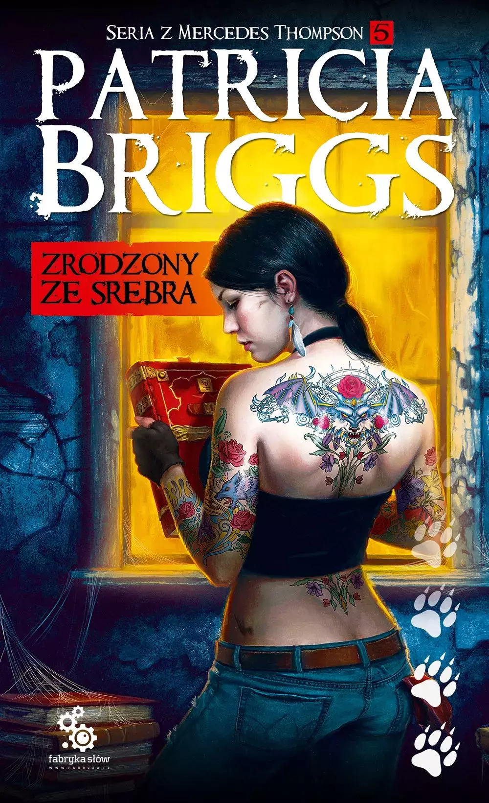 Książka - Zrodzony ze srebra. Mercedes Thompson. Tom 5