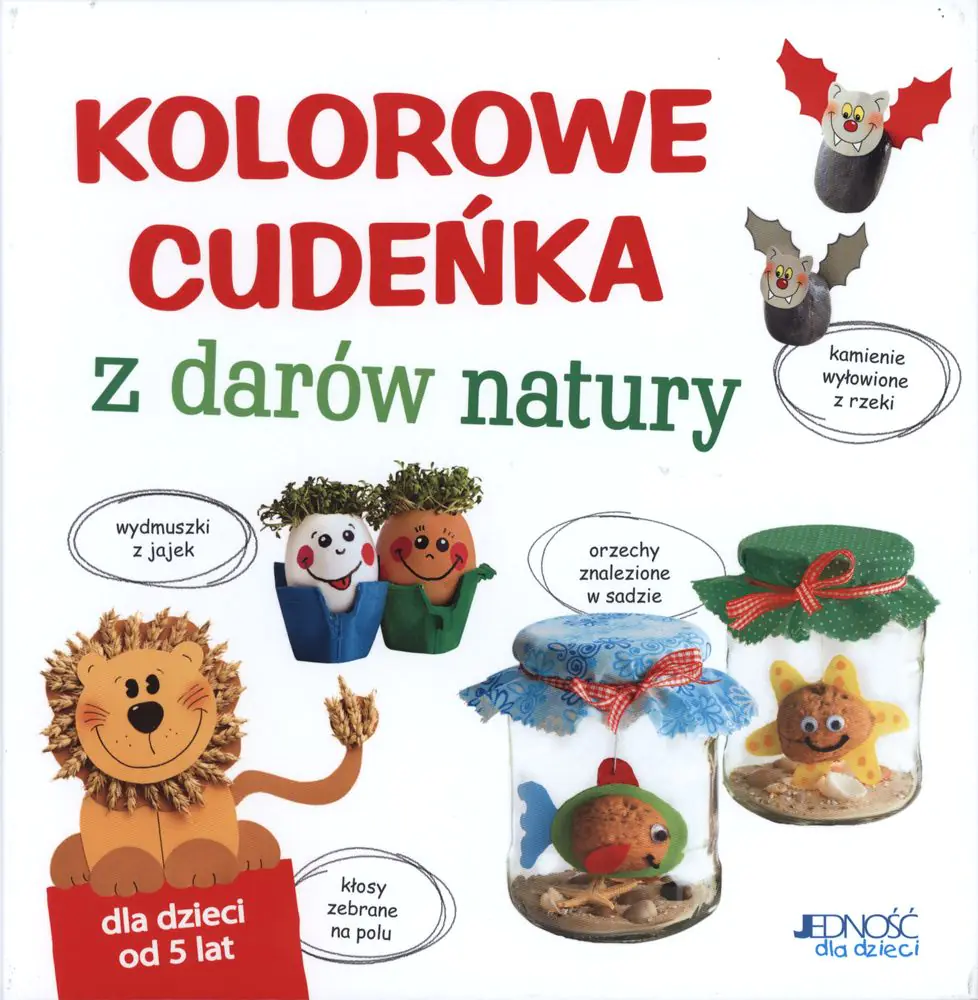 Książka - Kolorowe cudeńka z darów natury