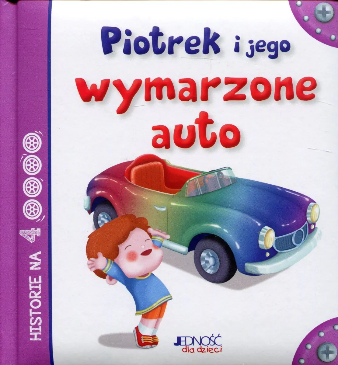 Książka - Piotrek i jego wymarzone auto