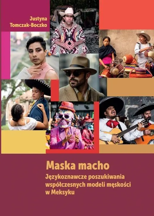 Książka - Maska macho. Językoznawcze poszukiwania..