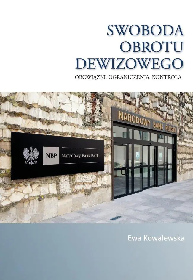 Książka - Swoboda obrotu dewizowego