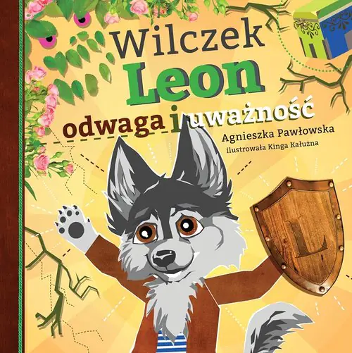 Książka - Wilczek Leon - odwaga i uważność