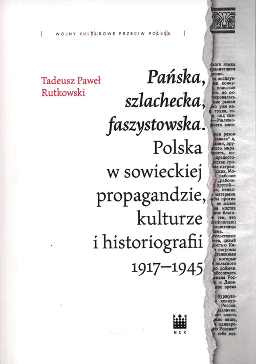 Książka - Pańska szlachecka faszystowska