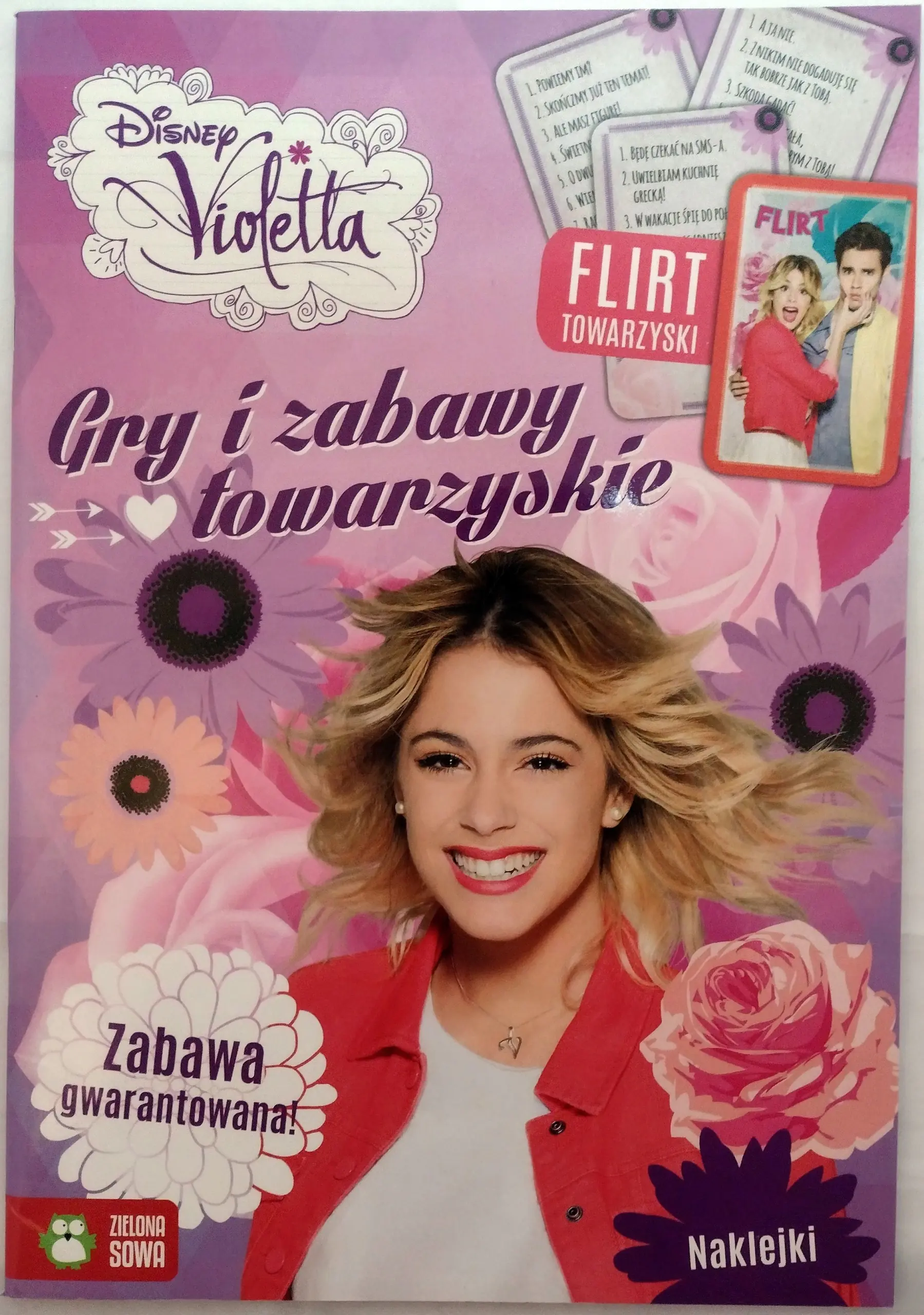 Książka - Violetta. Gry i zabawy towarzyskie
