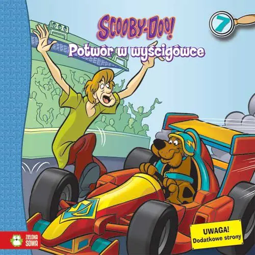 Książka - Scooby-Doo. Potwór w wyścigówce cz.7