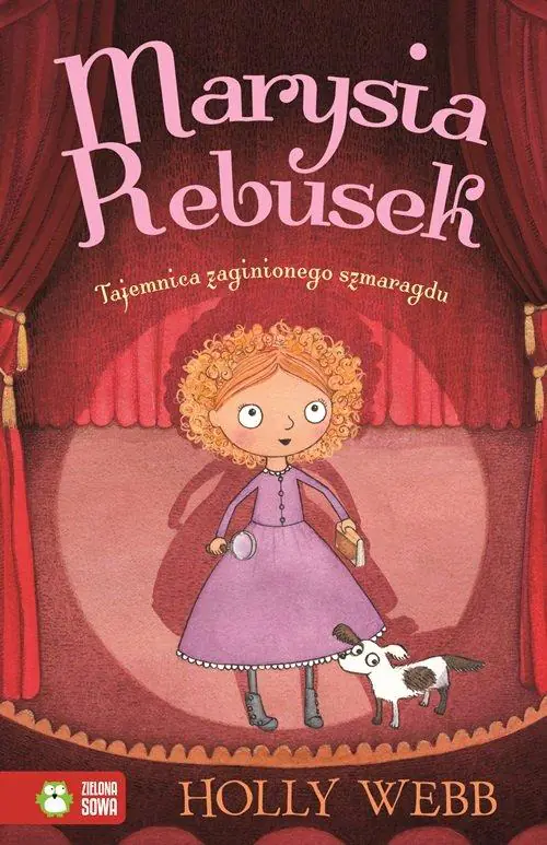 Książka - Marysia Rebusek. Tajemnica zaginionych szmaragdów