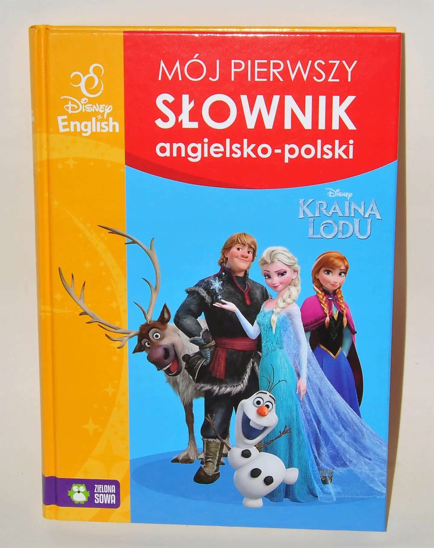 Książka - Disney English. Mój pierwszy słownik obrazkowy angielsko-polski. Kraina Lodu