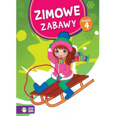 Książka - Zimowe zabawy. Zeszyt 4