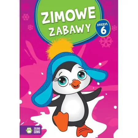 Książka - Książka Zimowe zabawy. Zeszyt 6. ZIELONA SOWA