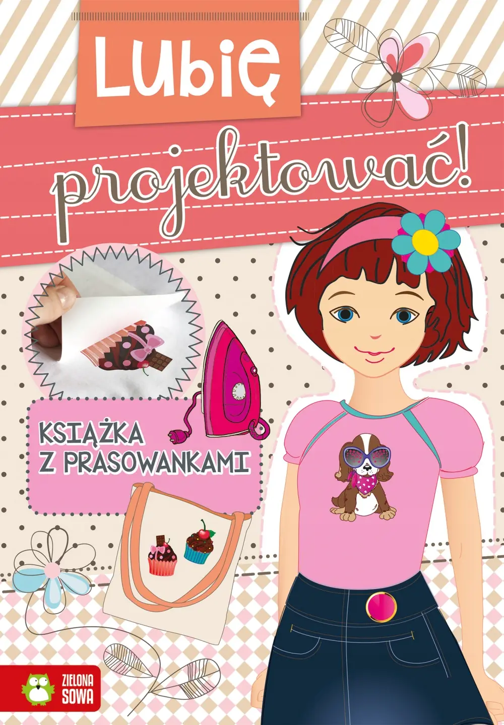 Książka - Lubię projektować! Książka z prasowankami