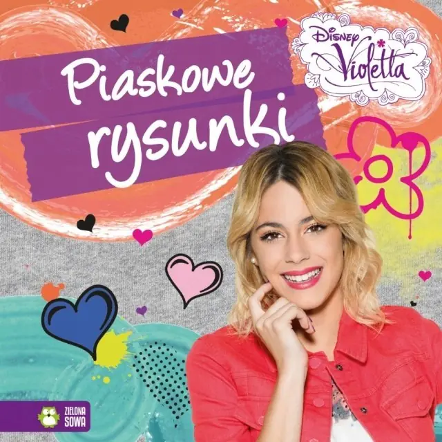 Książka - Disney. Violetta. Piaskowe rysunki