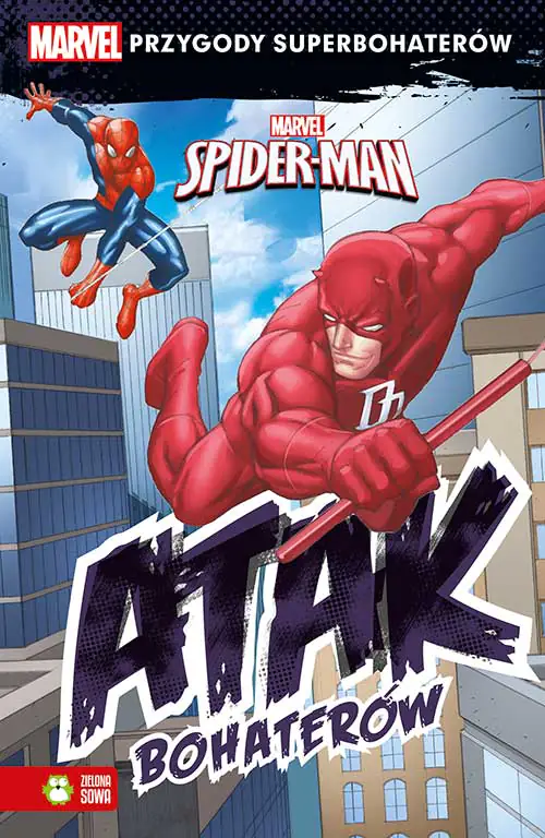 Książka - Marvel. Przygody superbohaterów. Spider-Man...