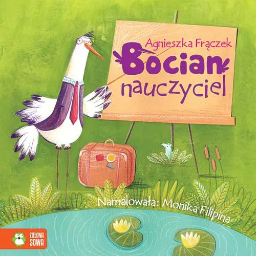 Książka - Wierszowane historyjki. Bocian nauczyciel