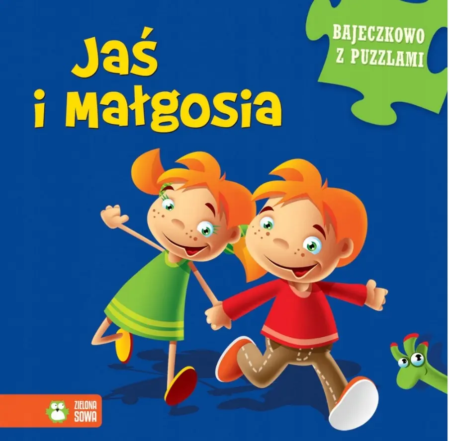 Książka - Bajeczkowo z puzzlami. Jaś i Małgosia