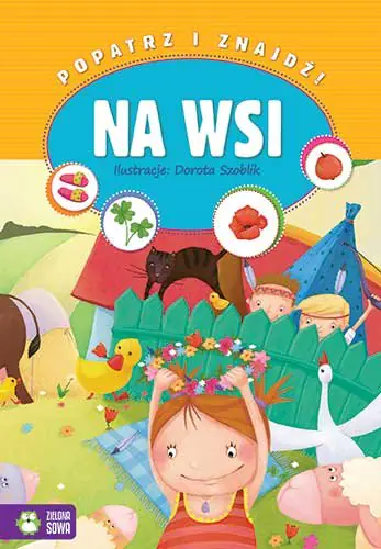 Książka - Popatrz i znajdź. Na wsi