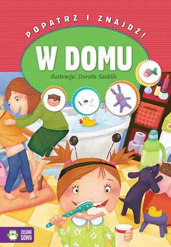 Książka - Popatrz i znajdź. W domu