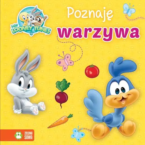 Książka - Baby Looney Tunes. Poznaję warzywa