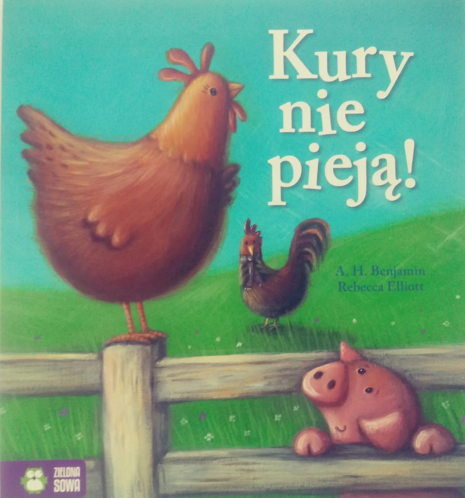Książka - Poczytajmy razem. Kury nie pieją!