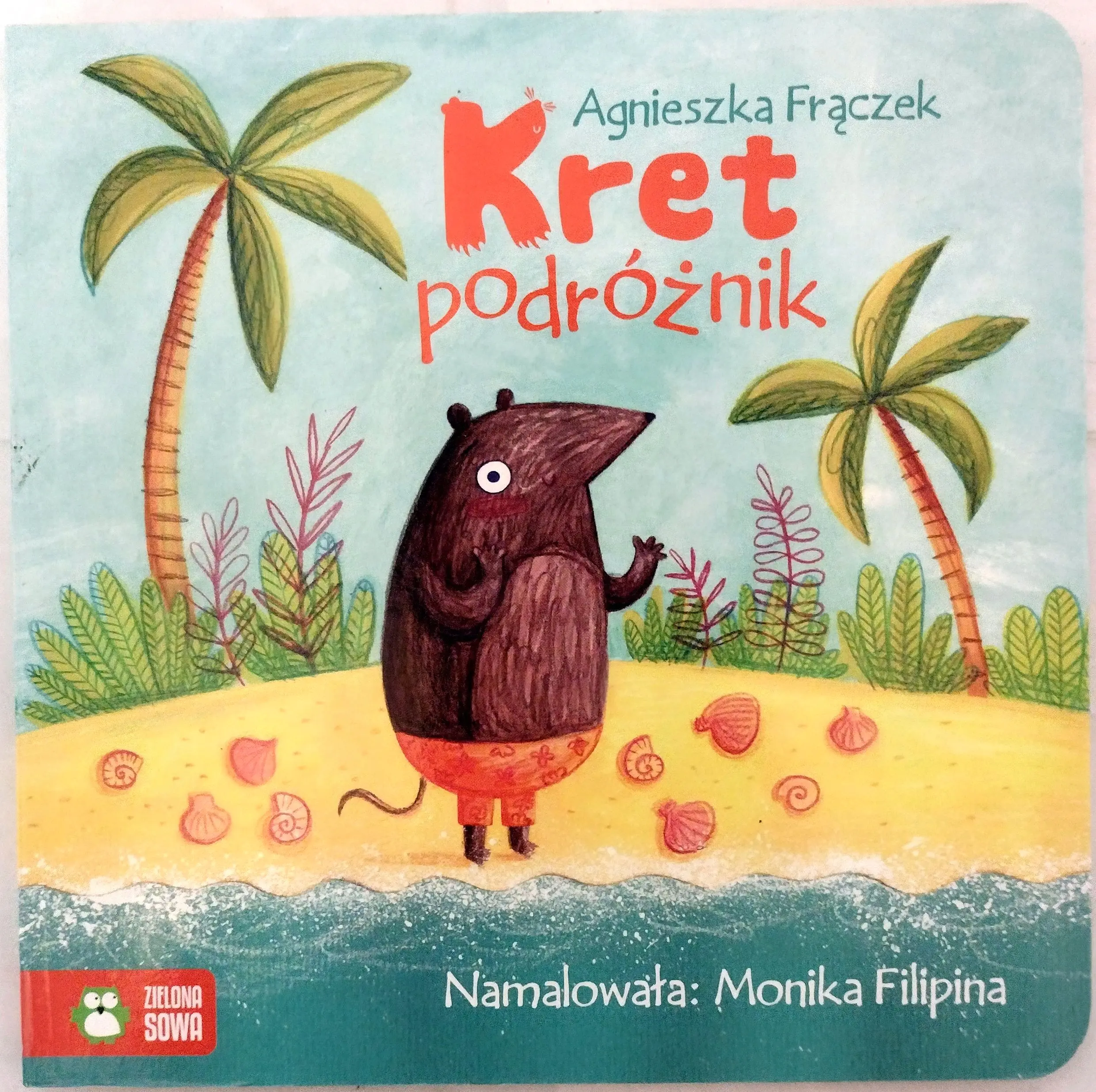 Książka - Kret podróżnik. Wierszowane historyjki