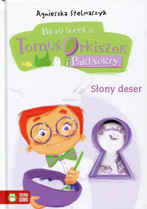 Książka - Słony deser. Biuro śledcze. Tomuś Orkiszek i partnerzy. Tom 6