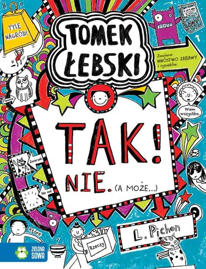 Książka - Tak. Nie. (A może…). Tomek Łebski. Tom 8