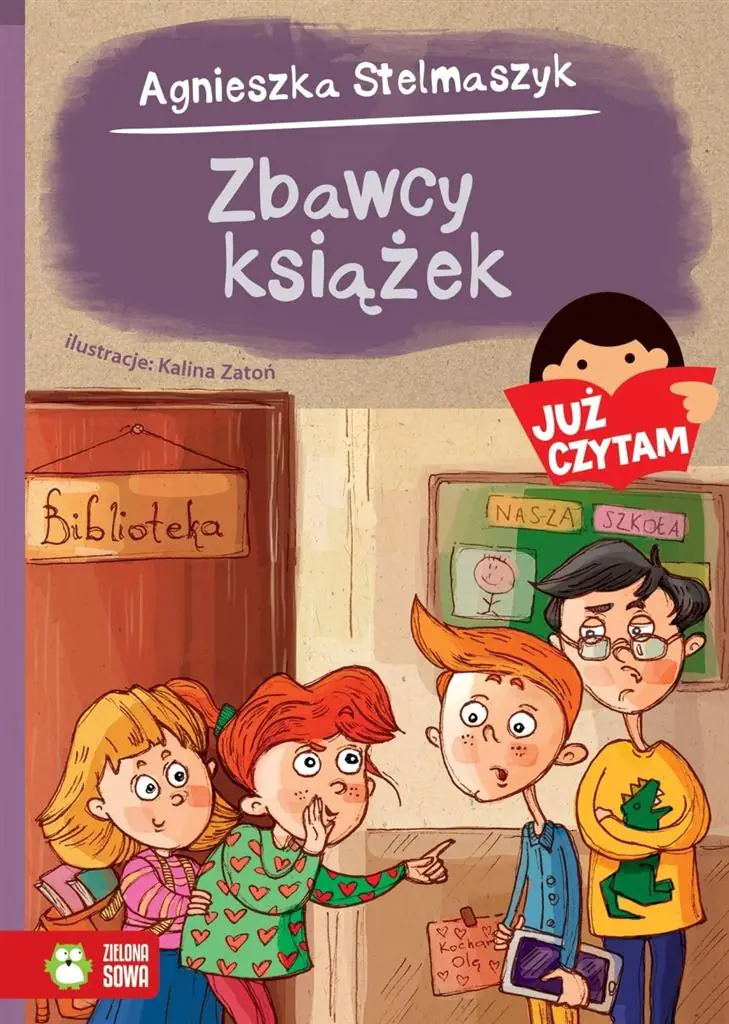 Książka - Już czytam! Zbawcy książek