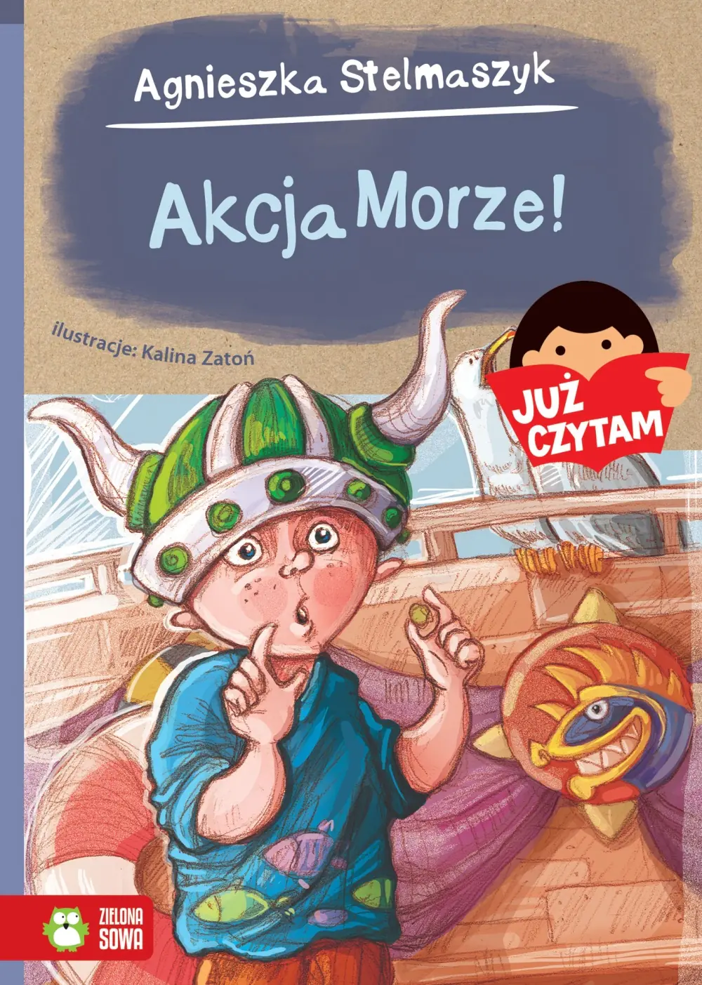 Książka - Już czytam! Akcja Morze!