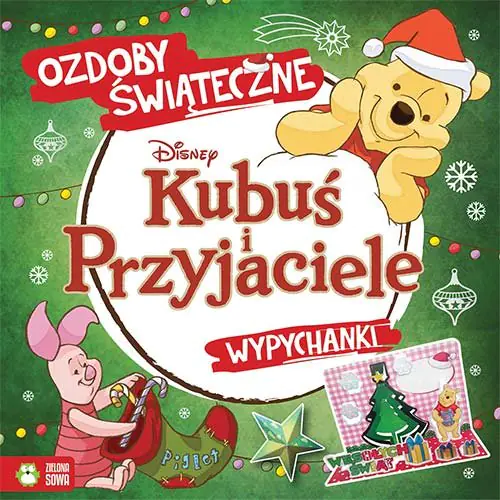 Książka - Kubuś i Przyjaciele. Ozdoby świąteczne. Wypychanki