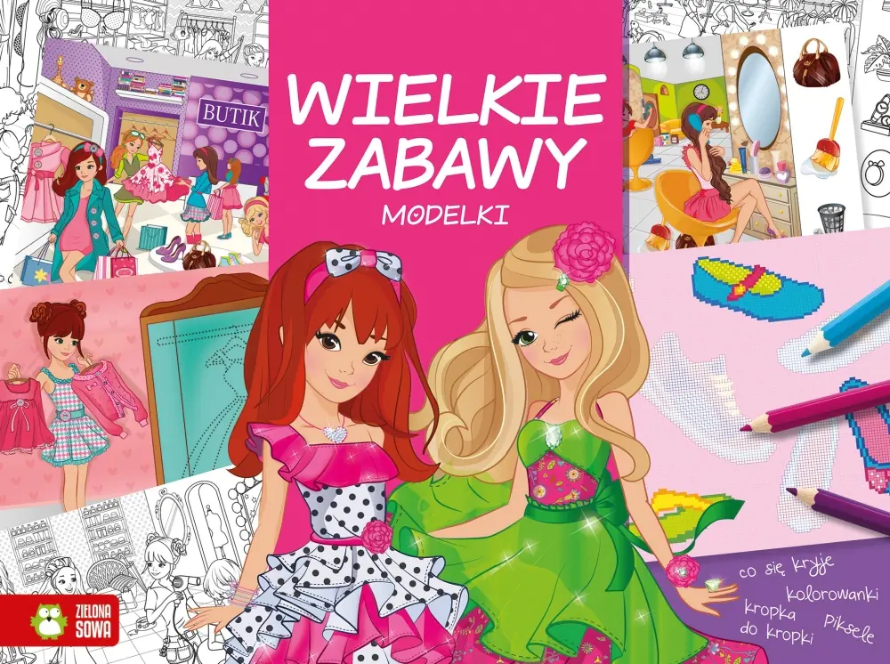 Książka - Wielkie zabawy. Modelki