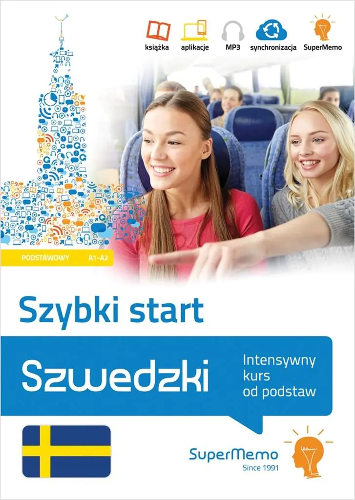 Książka - Szwedzki. Szybki start. Poziom podstawowy A1-A2