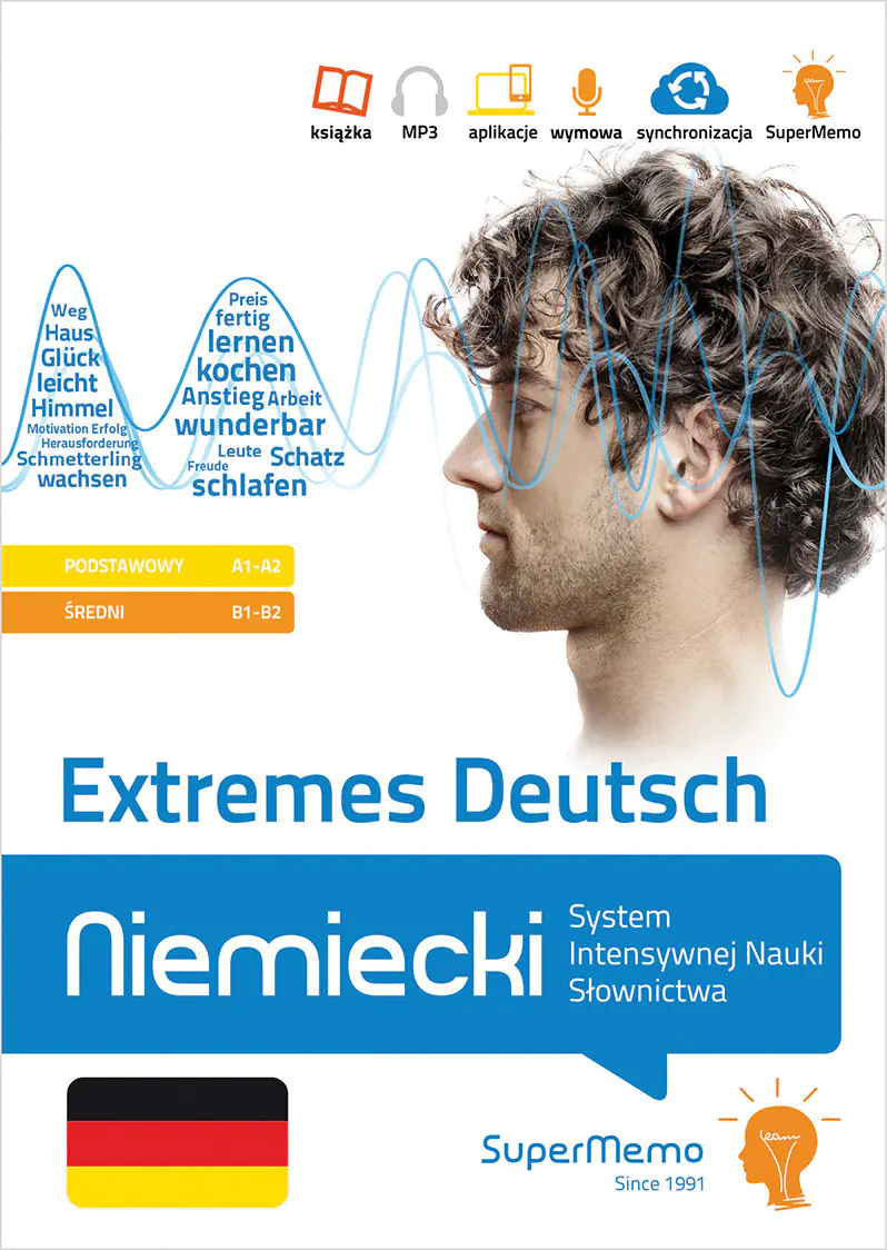 Książka - Extremes Deutsch. Niemiecki. System intensywnej nauki słownictwa. Poziom A1-B2