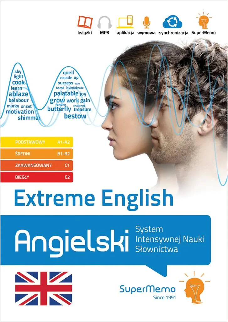 Książka - Extreme English. Angielski. System Intensywnej Nauki Słownictwa (poziom A1-C2)