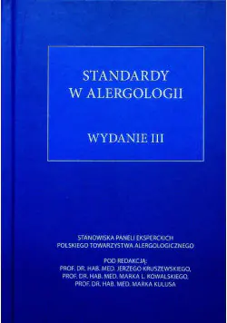 Książka - Standardy w alergologii