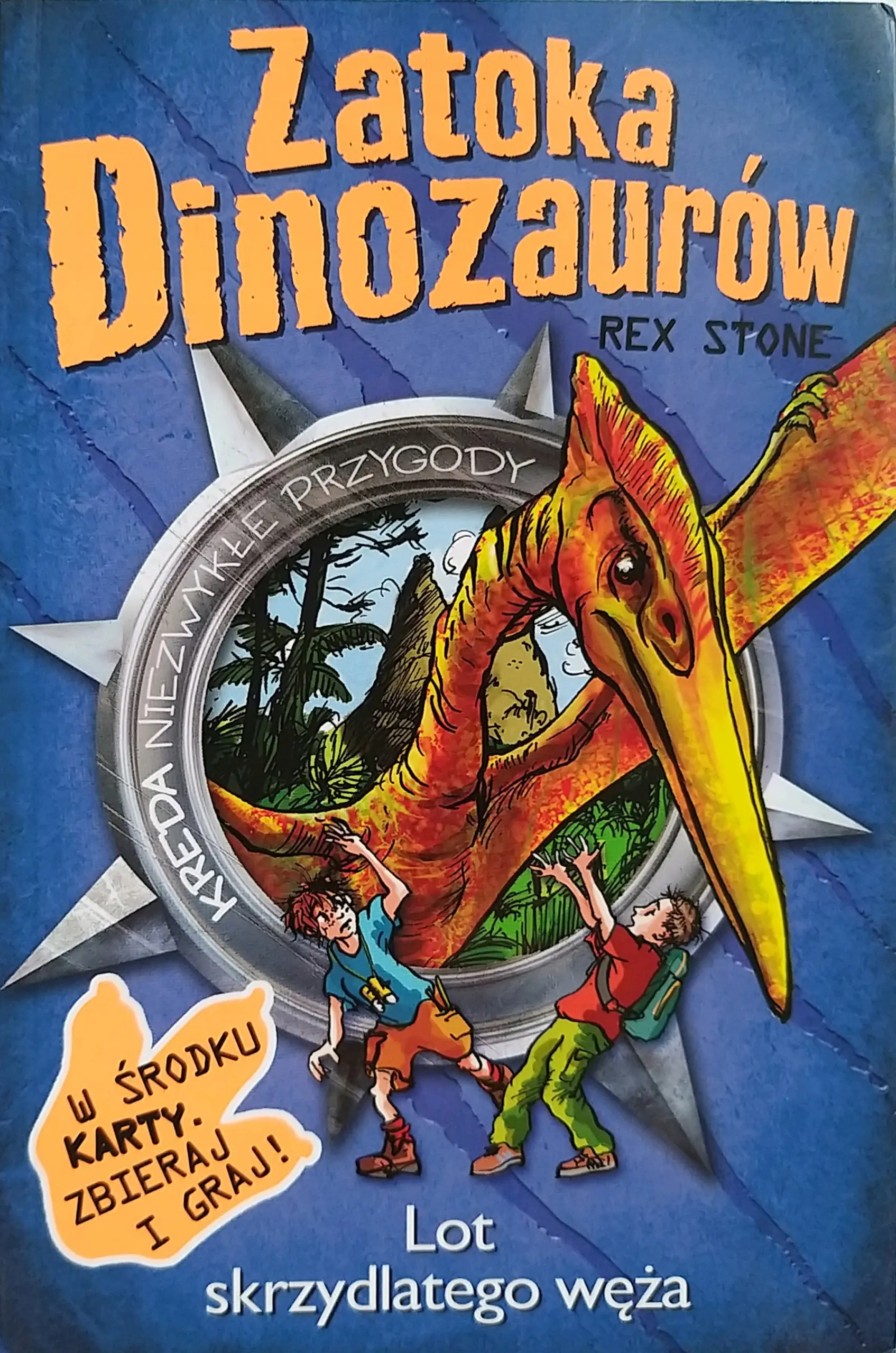 Książka - Zatoka Dinozaurów Lot skrzydlatego węża 
