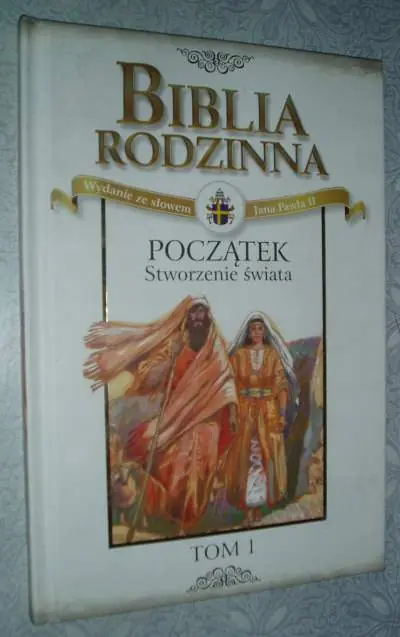 Książka - Biblia rodzinna Tom 1 Początek Stworzenie świata
