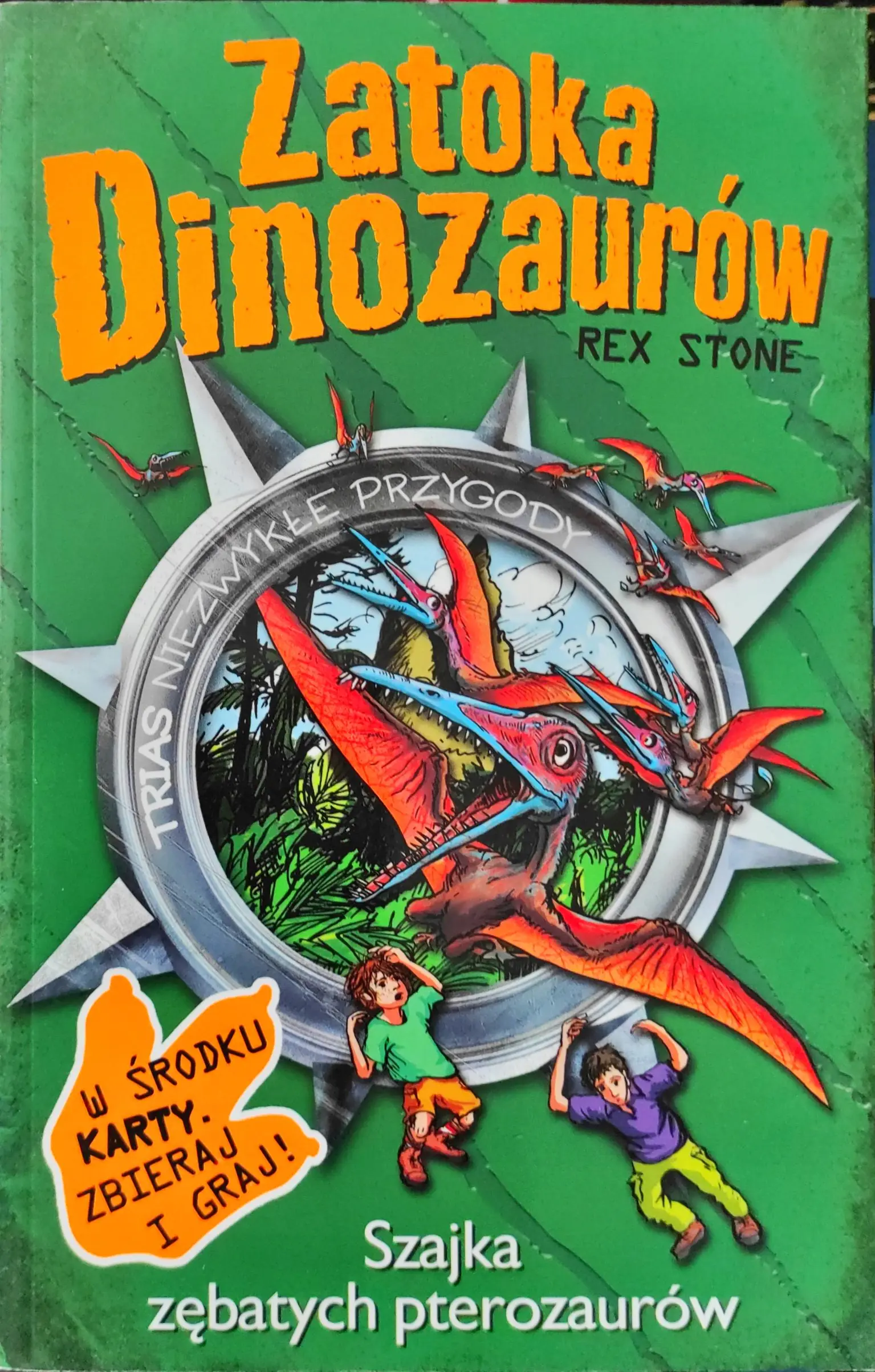 Książka - Szajka zębatych pterozaurów