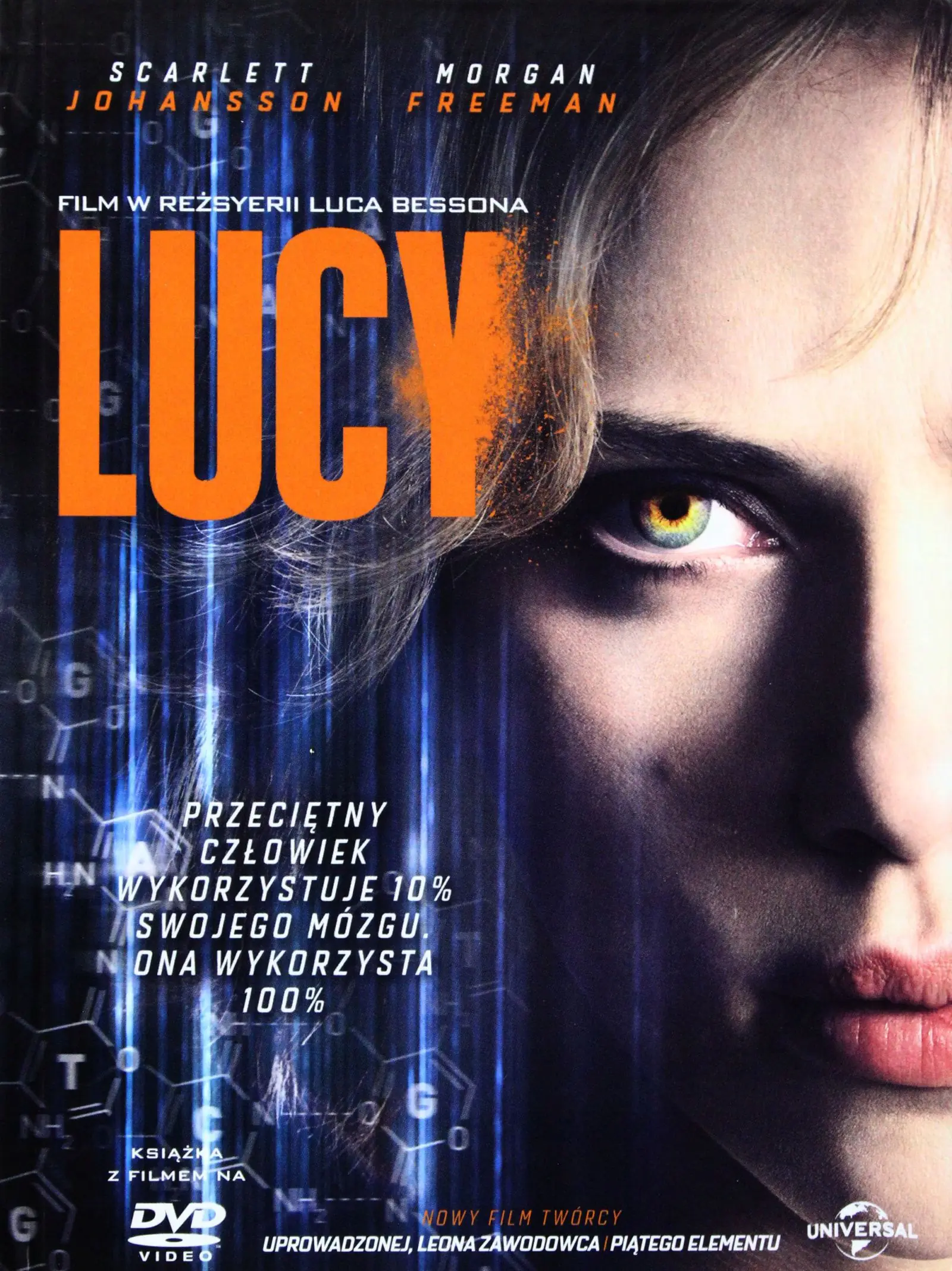 Książka - Lucy. DVD   książeczka