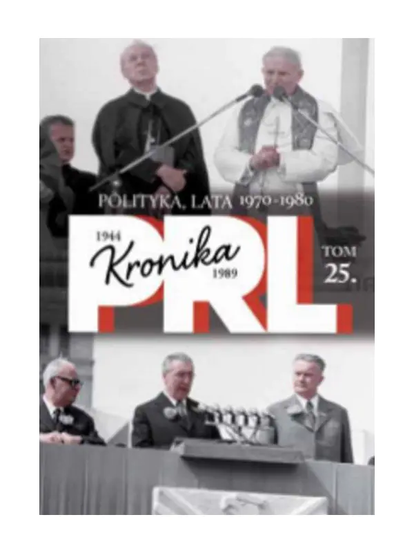 Książka - Polityka III dekada 70-81