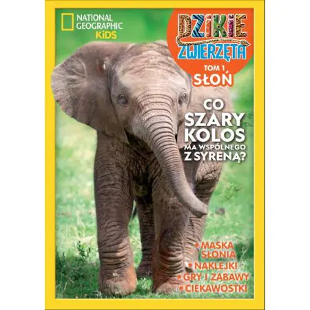 Książka - Dzikie Zwierzęta. Słoń. Tom 1