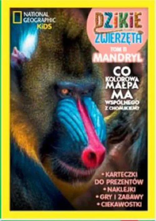 Książka - Dzikie Zwierzęta T.11 Mandryl