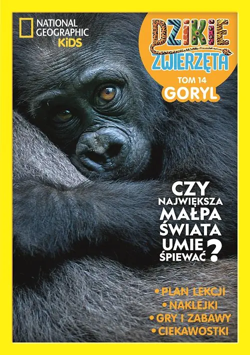 Książka - Dzikie zwierzęta Tom 14 Goryl