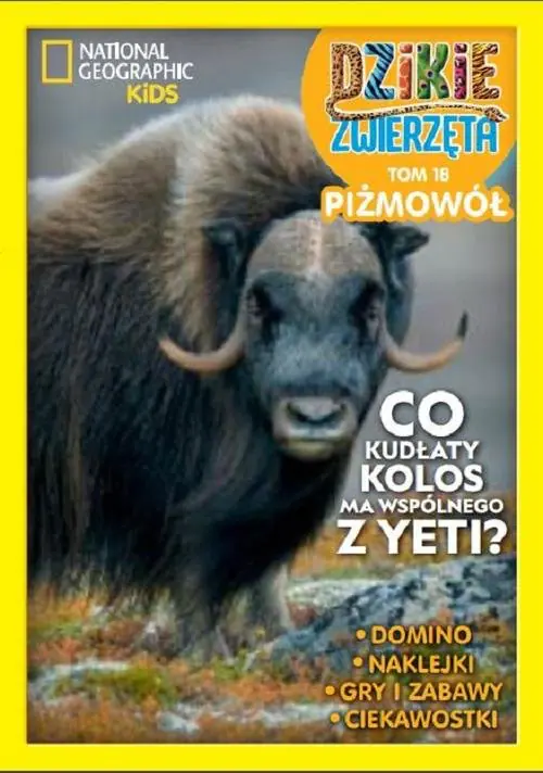 Książka - Dzikie Zwierzęta Część 18 Piżmowół