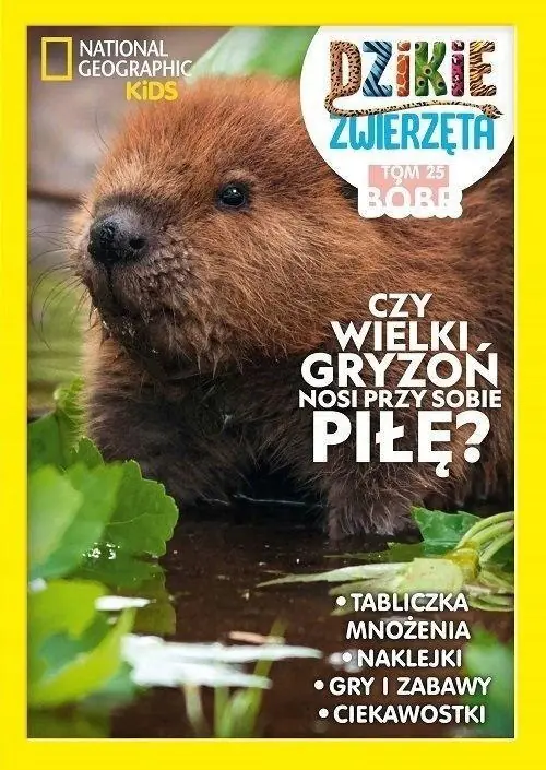Książka - Dzikie Zwierzęta T.25 Bóbr