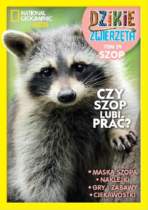 Książka - Dzikie Zwierzęta Tom 29 Szop