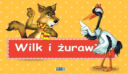 Książka - Wilk i żuraw
