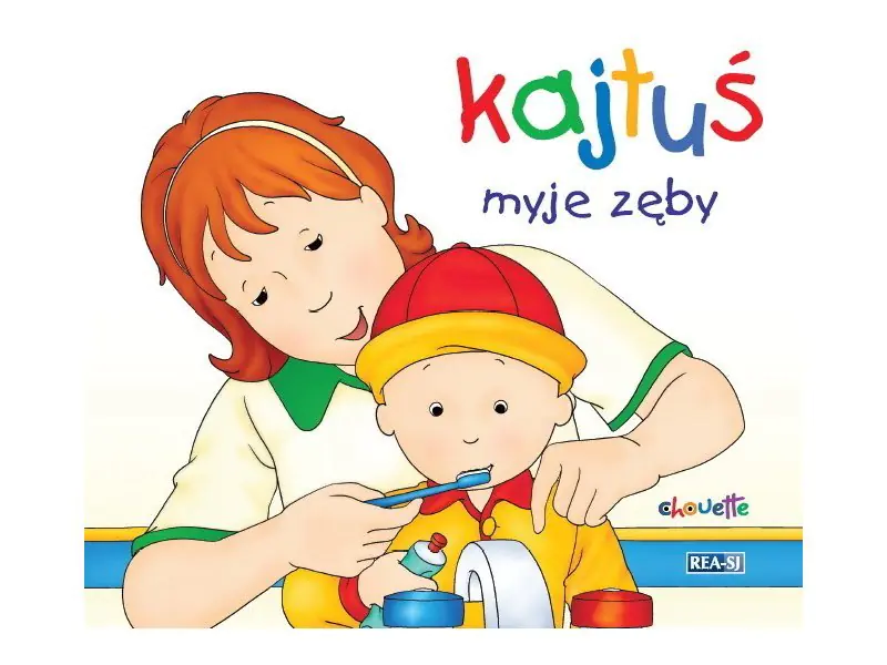 Książka - Kajtuś myje zęby (książka + szczoteczka)