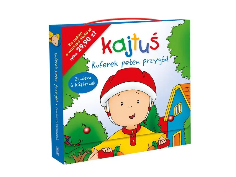 Książka - Kajtuś. Kuferek pełen przygód