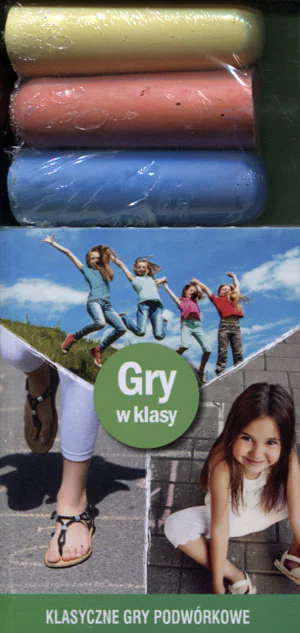 Książka - Klasyka gier podwórkowych. Gramy w klasy