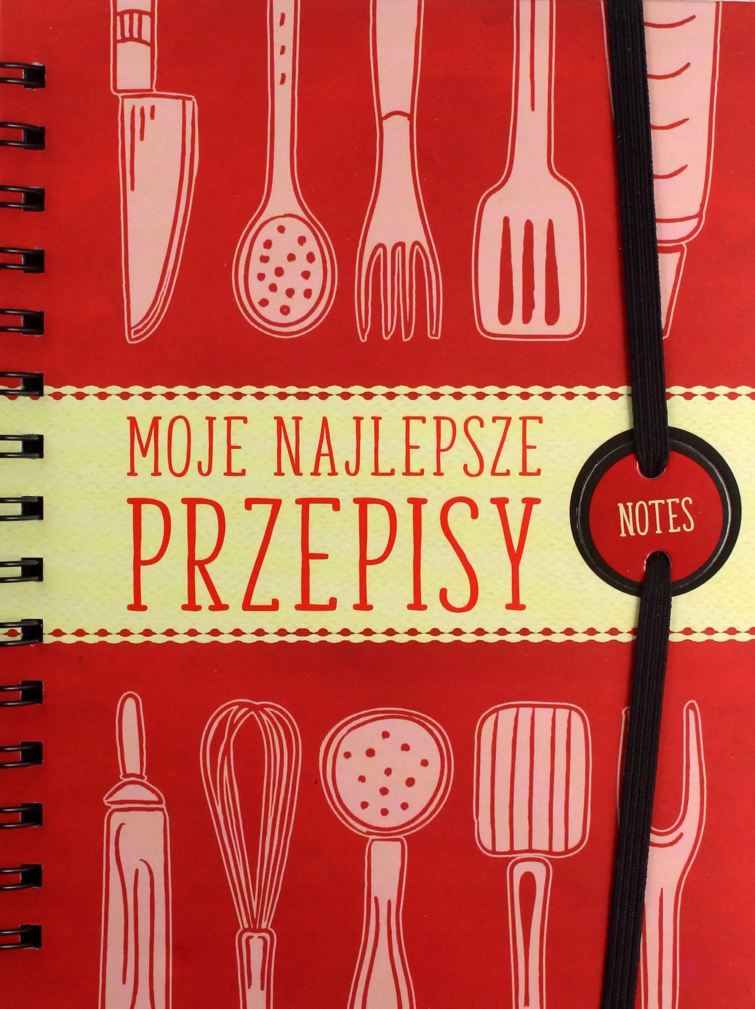 Książka - Moje najlepsze przepisy. Notes