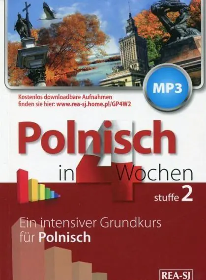 Książka - Polnisch in 4 Wochen. Stuffe 2. Ein intensiver Grundkurs fur Polnisch